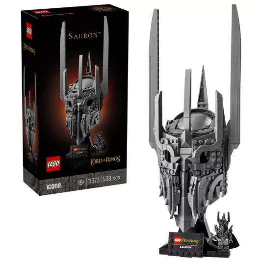 O Senhor dos Anéis Capacete do Sauron Lego Icons