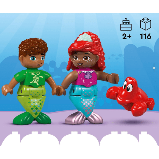Palácio Subaquático Mágico de Ariel Lego Duplo