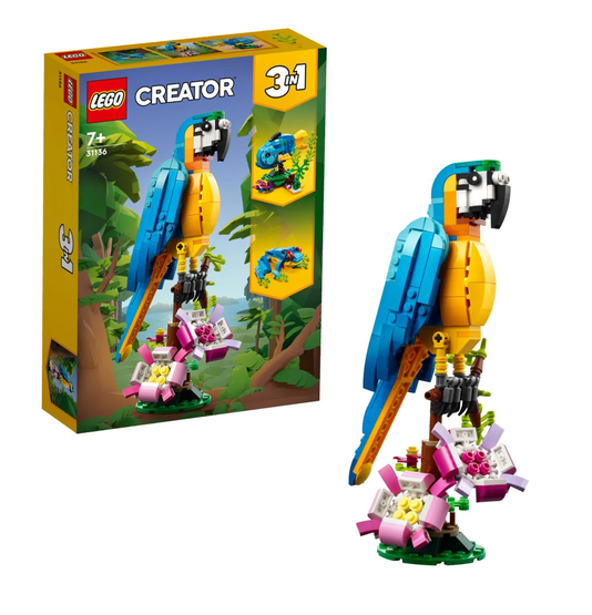 Papagaio Exótico Lego Creator 3 em 1
