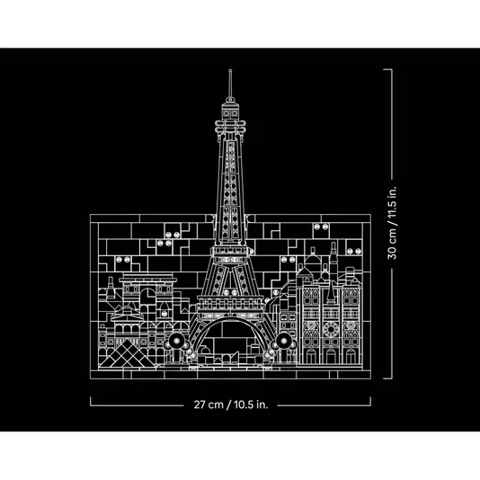 Paris Cidade Do Amor Lego Architecture