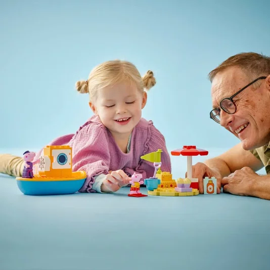 Passeio de Barco da Peppa Pig Lego Duplo Peppa Pig