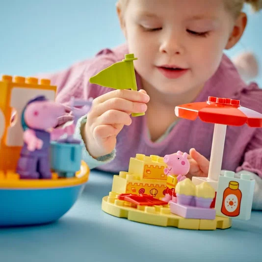 Passeio de Barco da Peppa Pig Lego Duplo Peppa Pig