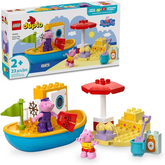 Passeio de Barco da Peppa Pig Lego Duplo Peppa Pig