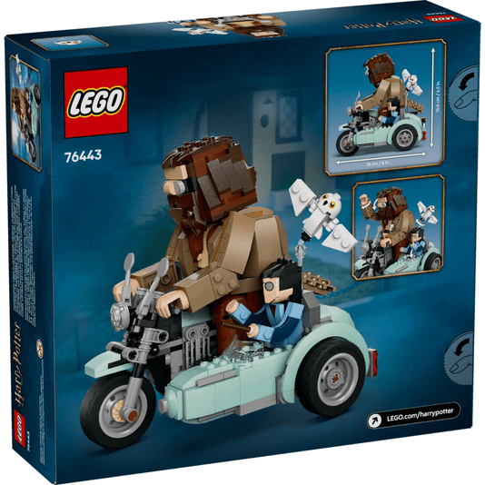 Passeio de Motocicleta de Hagrid e Harry Lego Harry Potter