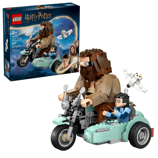 Passeio de Motocicleta de Hagrid e Harry Lego Harry Potter
