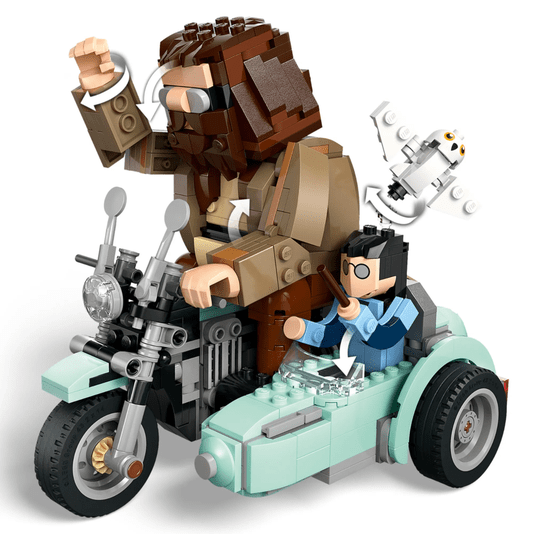 Passeio de Motocicleta de Hagrid e Harry Lego Harry Potter