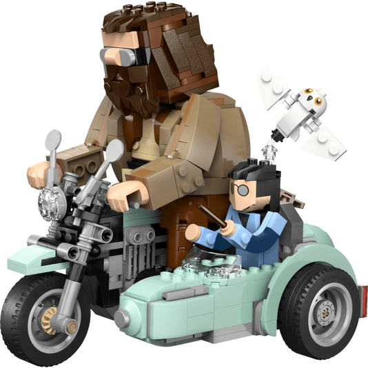 Passeio de Motocicleta de Hagrid e Harry Lego Harry Potter