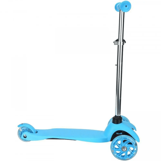 Patinete Infantil 3 Rodas Com Luzes Azul CKS