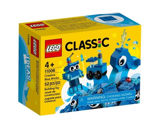 Peças Azul Criativo Classic Lego