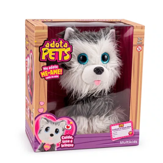 Pelúcia Adota Pets Cachorrinho Max Multikids
