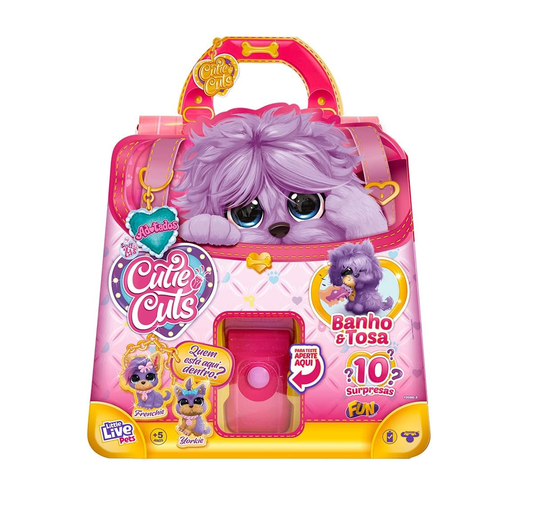 Pelúcia Adotados Cutie Cuts Salão de Beleza Fun