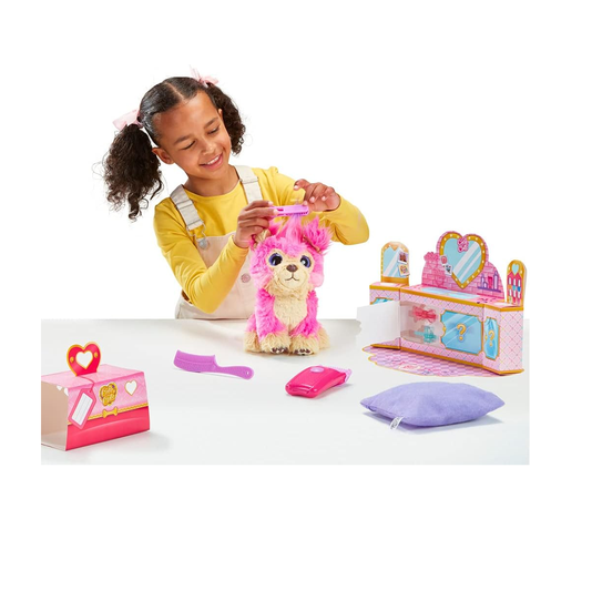 Pelúcia Adotados Cutie Cuts Salão de Beleza Fun