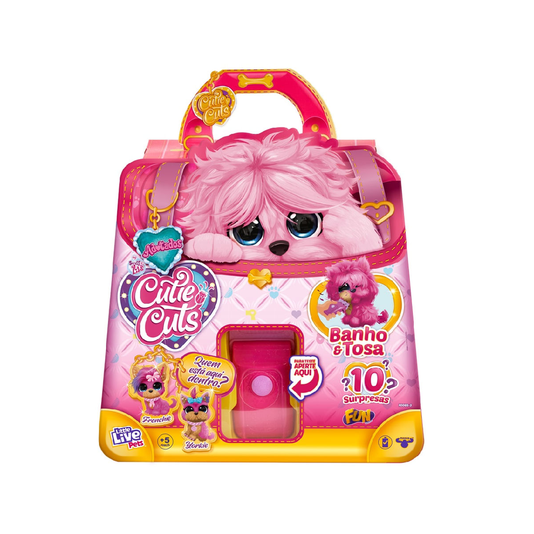 Pelúcia Adotados Cutie Cuts Salão de Beleza Fun