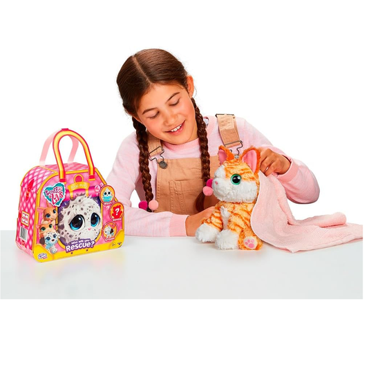 Pelúcia Adotados Surpresa Scruff A Luvs Real Pets Fun