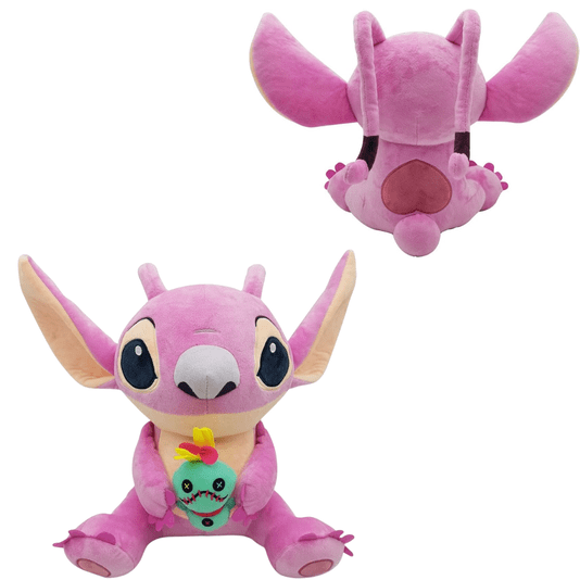 Pelúcia Angel e Scrump 33cm Disney Fun