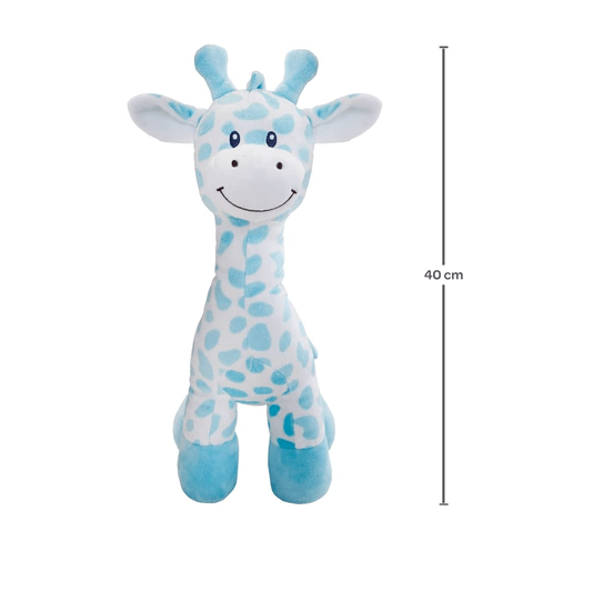 Pelúcia Girafinha Azul Buba