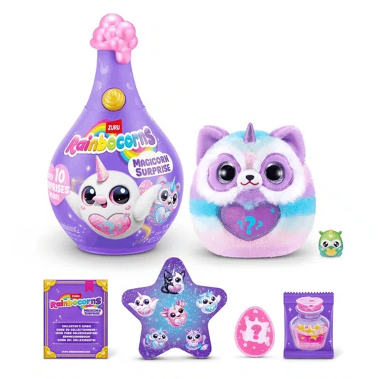  Pelúcia Magicorns Surprise Rainbocorns Zuru Fun 