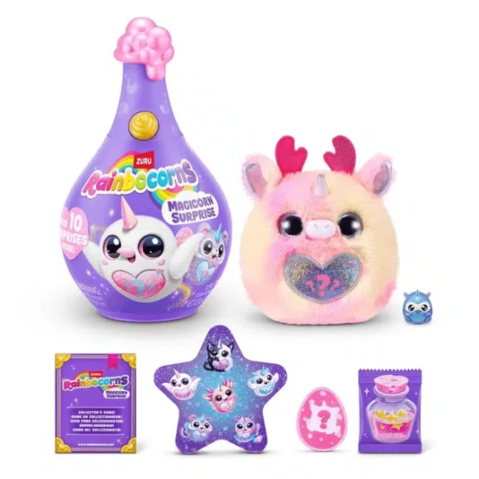 Pelúcia Magicorns Surprise Rainbocorns Zuru Fun 