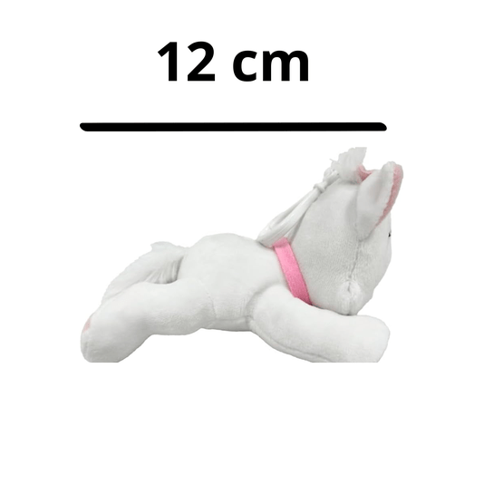 Pelúcia Marie Dormindo Clip On 12 Cm Disney Barão toys
