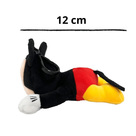 Pelúcia Mickey Dormindo Clip On 12 Cm Disney Barão toys