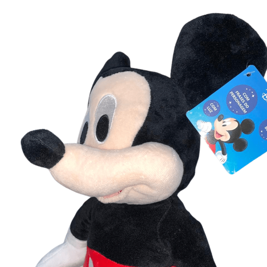 Pelúcia Mickey com Luz e Som Disney Multikids                                                 