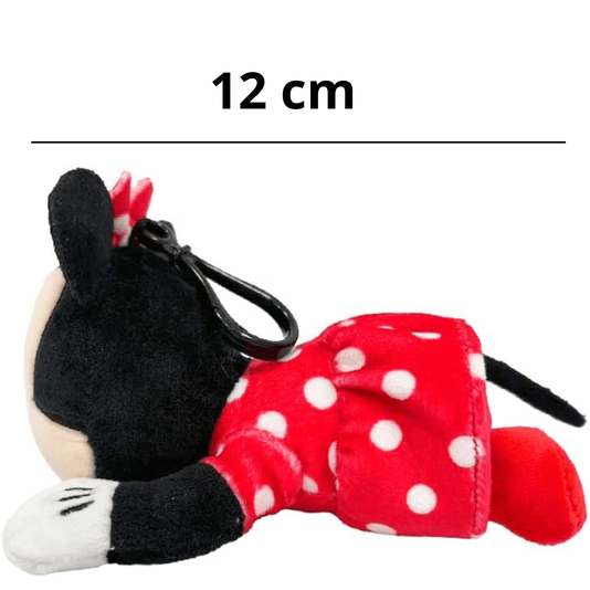 Pelúcia Minnie Dormindo Clip On 12 Cm Barão Toys