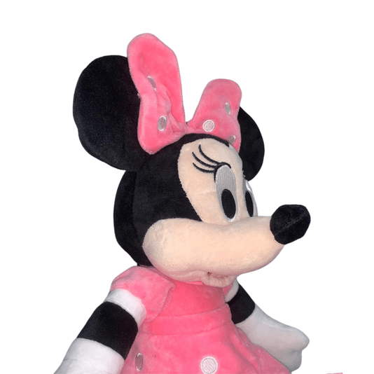 Pelúcia Minnie Vestido Rosa Com Luz e Som Disney Multikids