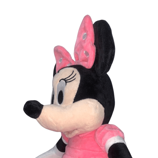 Pelúcia Minnie Vestido Rosa Com Luz e Som Disney Multikids