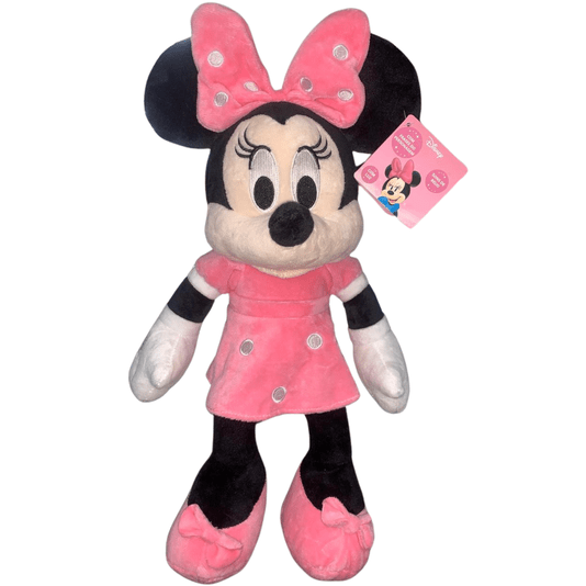 Pelúcia Minnie Vestido Rosa Com Luz e Som Disney Multikids