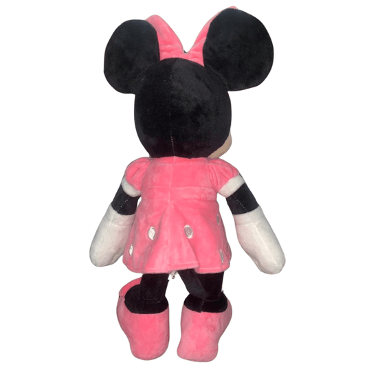 Pelúcia Minnie Vestido Rosa Com Luz e Som Disney Multikids