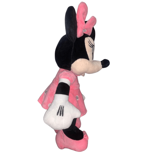 Pelúcia Minnie Vestido Rosa Com Luz e Som Disney Multikids