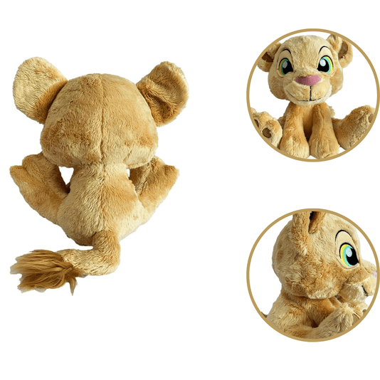 Pelúcia Nala Big Feet Rei Leão 30 Cm Disney Barão Toys