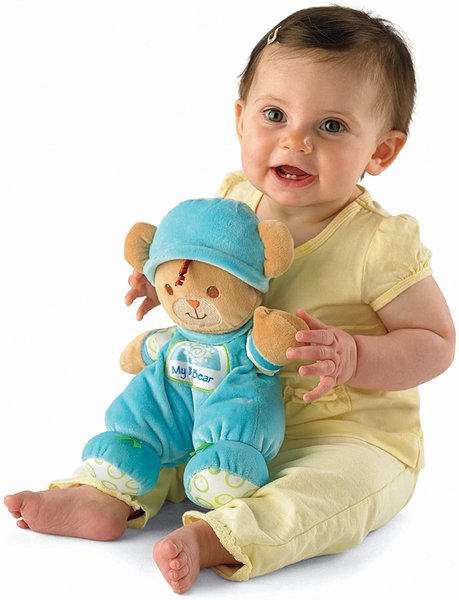 Pelúcia O Primeiro Ursinho do Bebê Fisher-Price Mattel