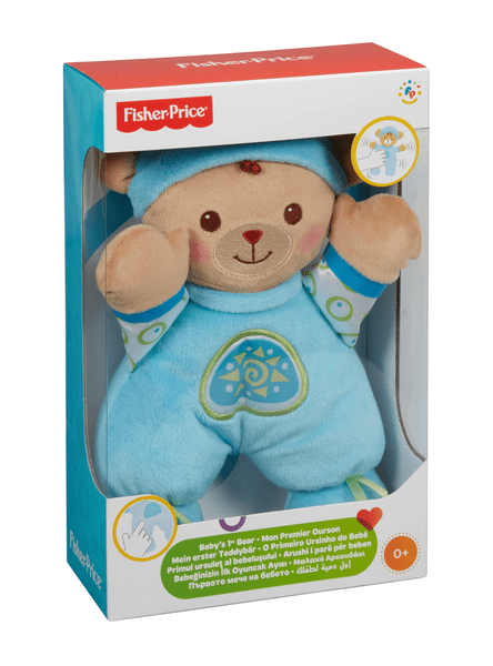 Pelúcia O Primeiro Ursinho do Bebê Fisher-Price Mattel