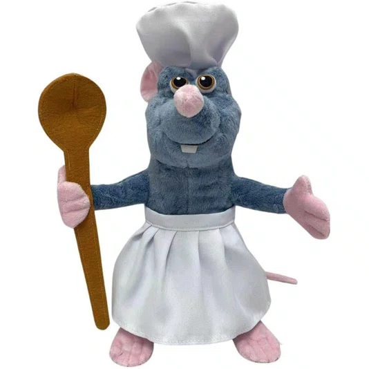 Pelúcia Remy Ratatouille Big Feet 30 cm Fun 