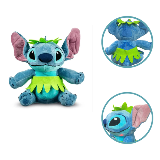 Pelúcia Stitch Hula Hula Com Luz e Som Disney Multikids