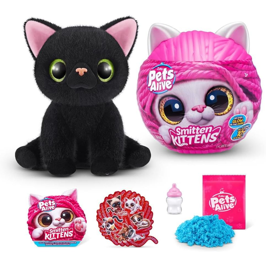 Pelúcia Supresa Gatinhos Apaixonados Pets Alive Smitten Kittens Candide