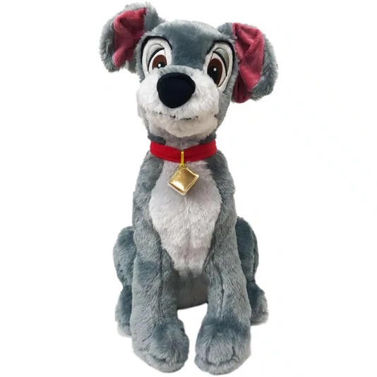 Pelúcia Vagabundo 40cm A Dama e o Vagabundo Disney Barão Toys