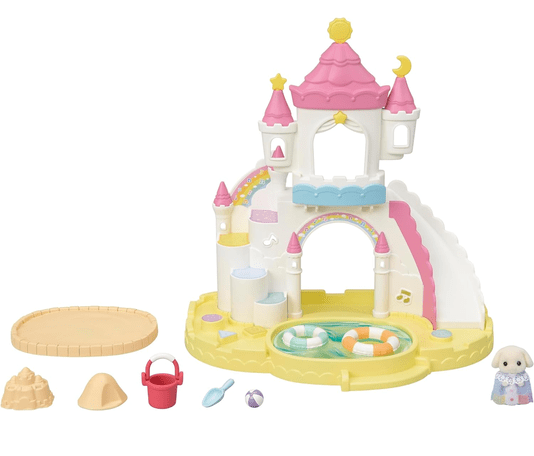 Piscina e Caixa de Areia Jardim da Infância Sylvanian Families Epoch