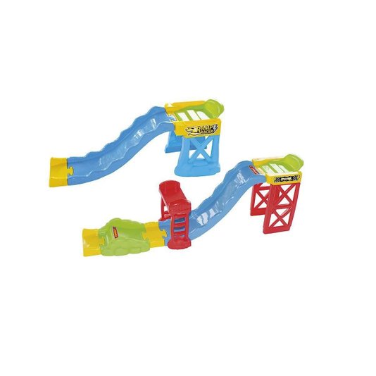 Pista Com 2 Carrinhos Ramp Racer 28 Peças Maral