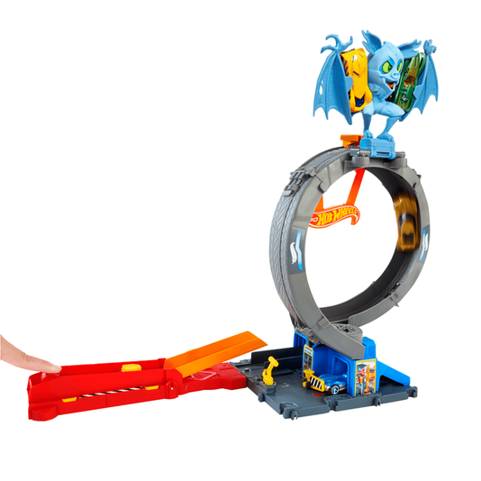 Pista Hot Wheels City Ataque de Loop de Morcego Mattel