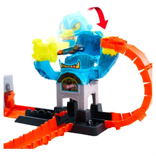 Pista Hot Wheels City Ataque do Gorila Speed Snap Mattel