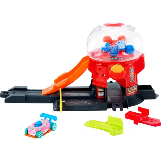 Pista Hot Wheels City Doceria do Centro da Cidade Mattel