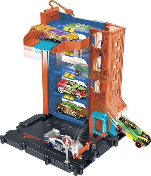 Pista Hot Wheels City Estacionamento no Centro da Cidade Mattel
