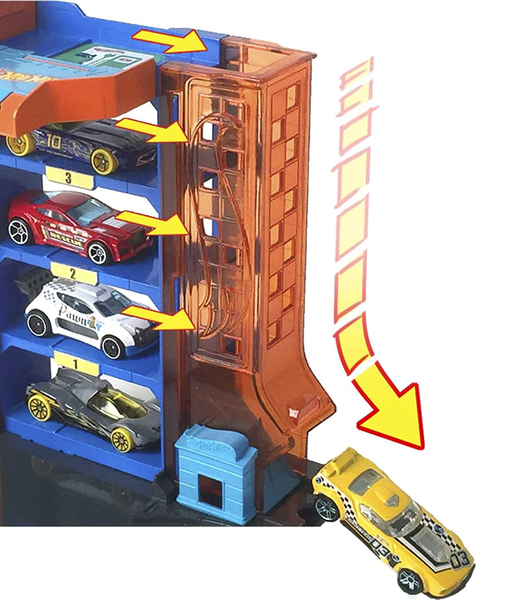 Pista Hot Wheels City Estacionamento no Centro da Cidade Mattel