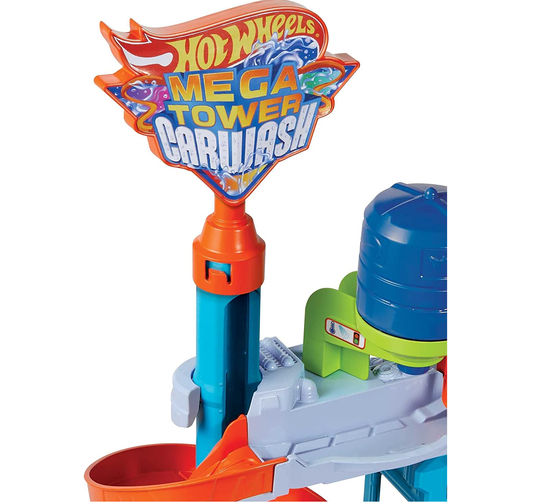 Pista Hot Wheels City Lava rápido Mega Torre Mattel