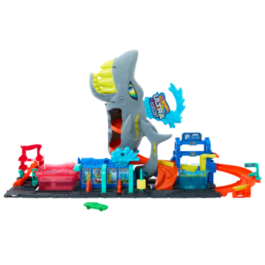 Pista Hot Wheels City Lava-Rápido Mega Tubarão Mattel