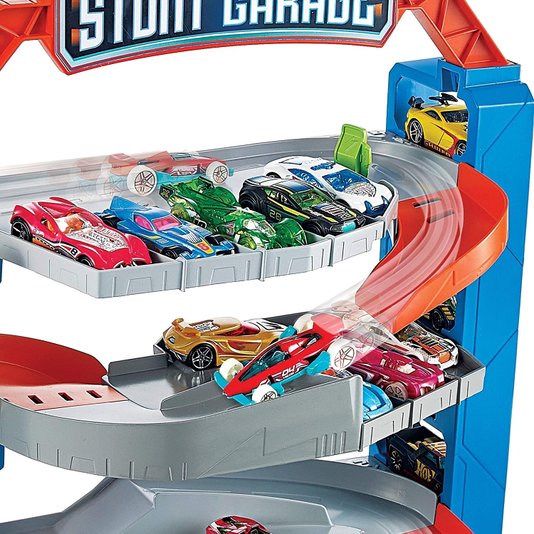 Garagem de Manobras Hot Wheels City Vs. Robo Beasts Mattel