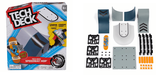 Pista Tech Deck Speedway Hop com Skate de Dedo Sunny