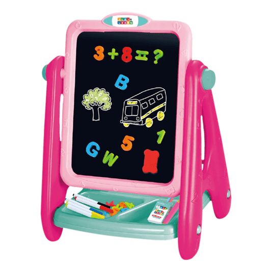 Play & Learn Lousa e Quadro Negro 2 em 1 Multikids